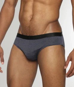Parke & Ronen Vault Stripe Low-Rise Brief