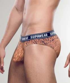 Supawear POW Brief Grizzly Bear