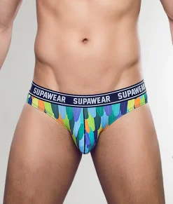 Supawear POW Brief Peacock