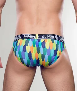 Supawear POW Brief Peacock