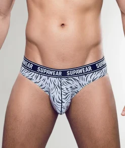 Supawear POW Brief Polar Bear