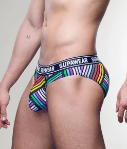 Supawear POW Brief Rainbow