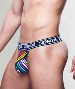 Supawear POW Thong Rainbow