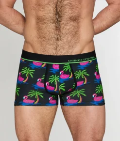 Unsimply Stitched Flamingo Palm Tree Trunk