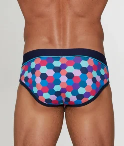 Unsimply Stitched Honeycomb Brief
