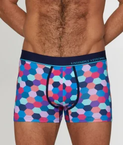 Unsimply Stitched Honeycomb Trunk