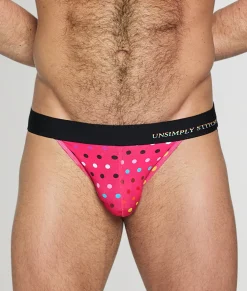 Unsimply Stitched Pride Polka Dot Jockstrap