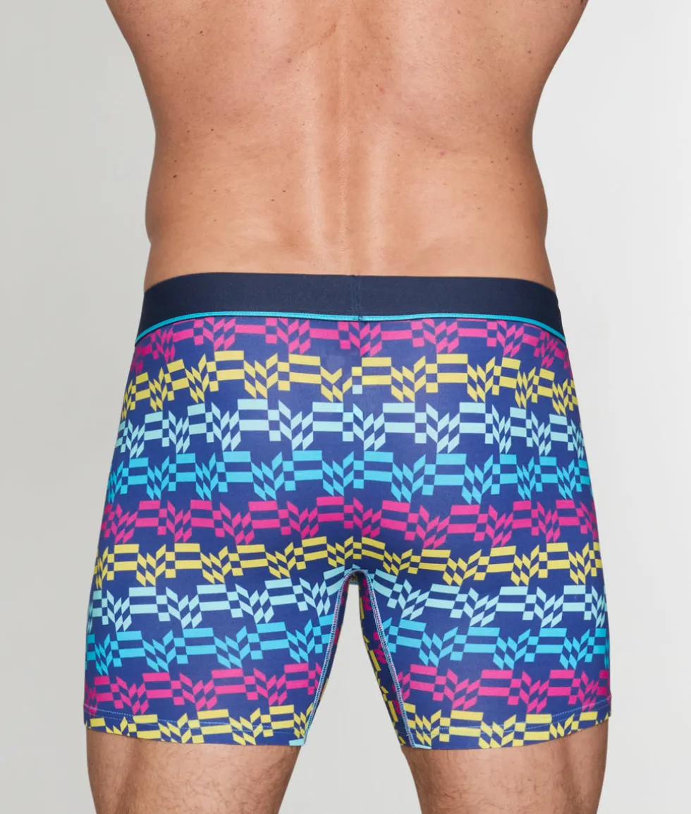 Unsimply Stitched Retro Stripe Boxer Brief