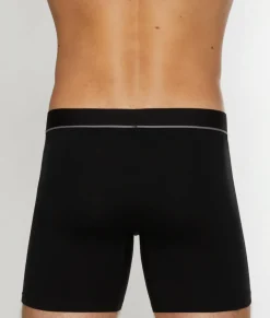 Unsimply Stitched Solid Grey Boxer Brief