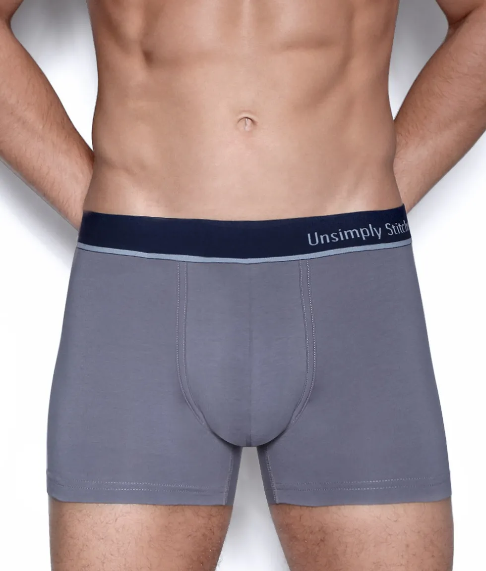 Unsimply Stitched Solid Trunk