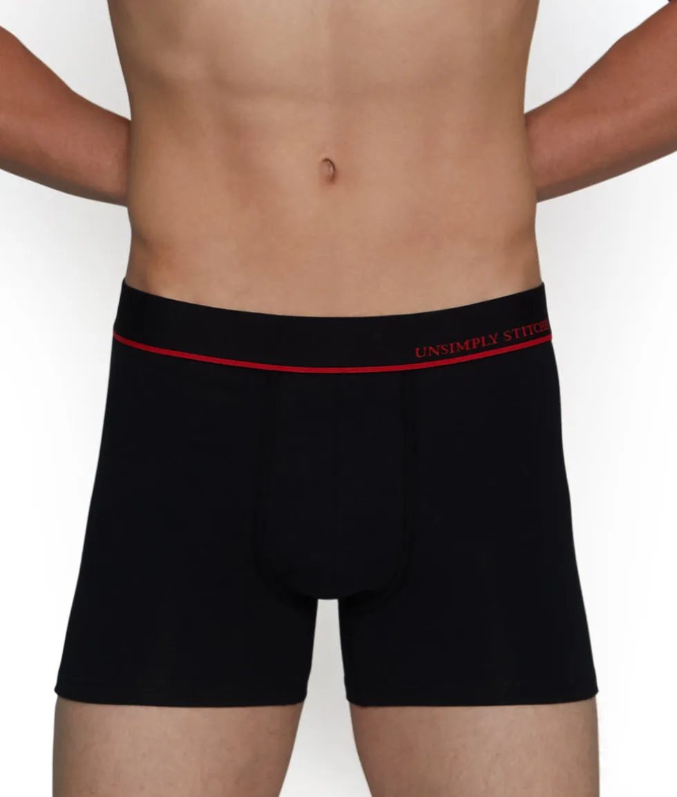 Unsimply Stitched Solid Trunk