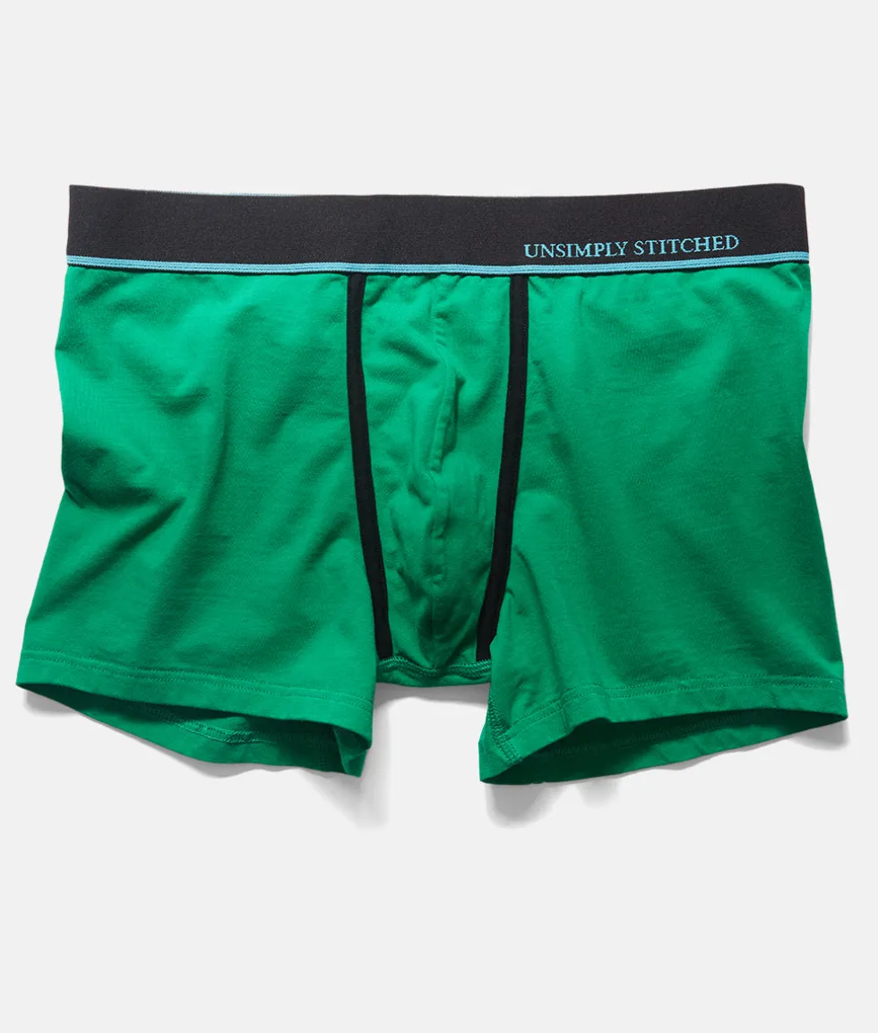 Unsimply Stitched Solid Trunk