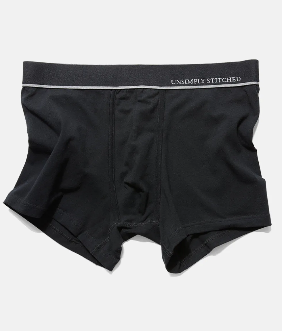 Unsimply Stitched Solid Trunk