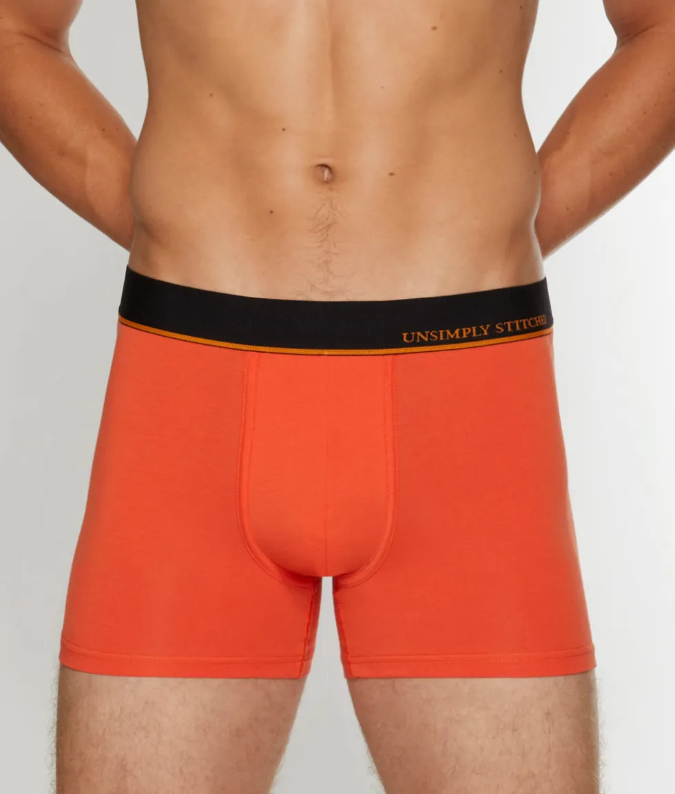 Unsimply Stitched Solid Trunk