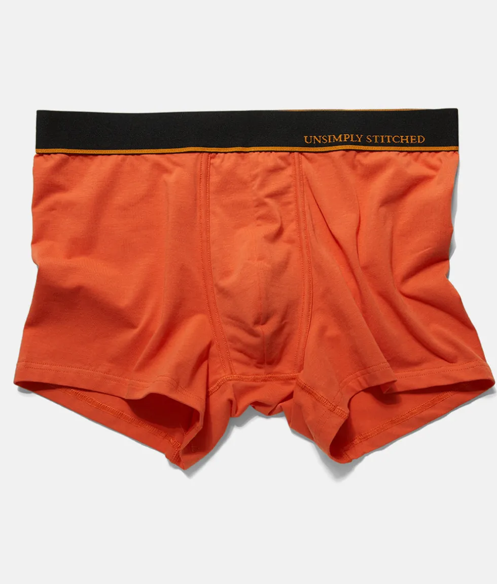 Unsimply Stitched Solid Trunk