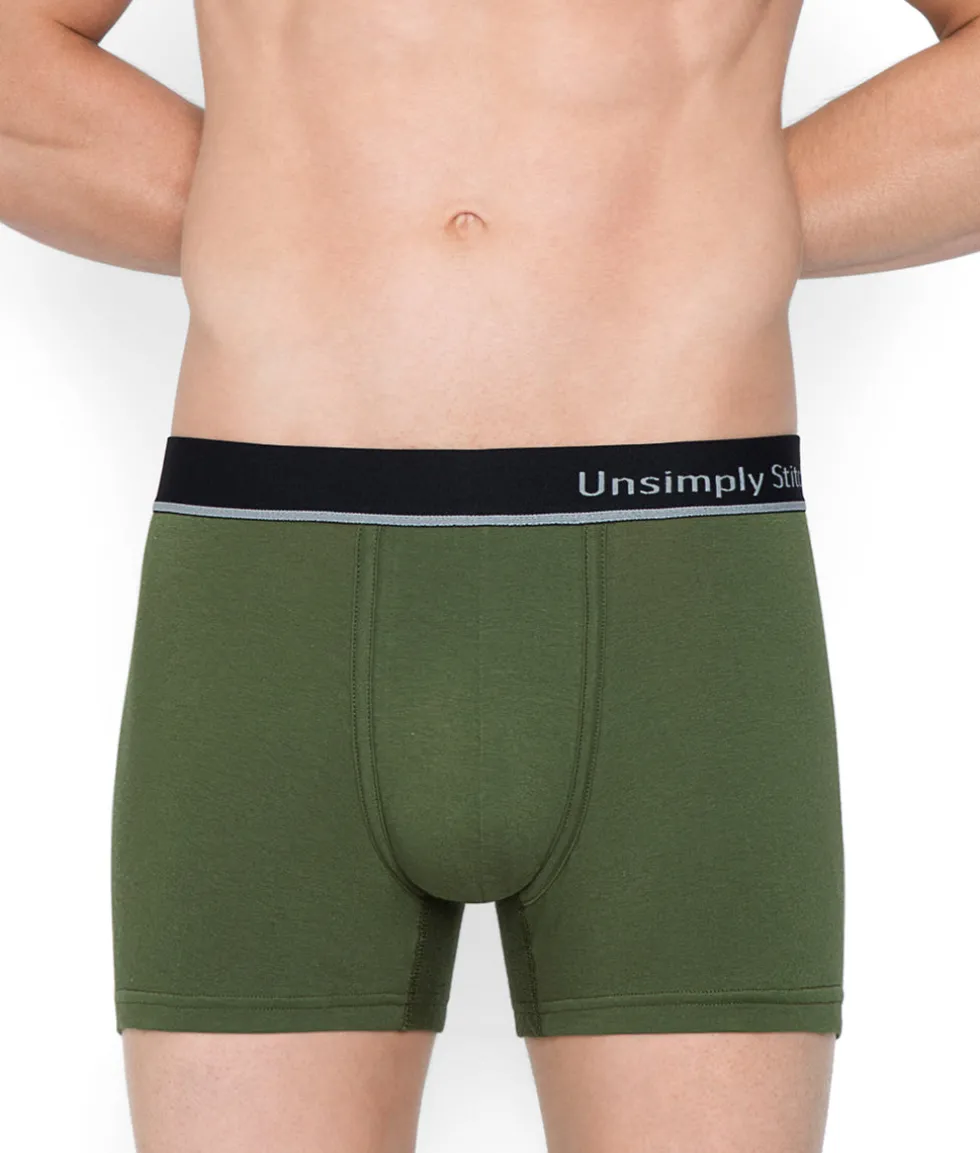 Unsimply Stitched Solid Trunk