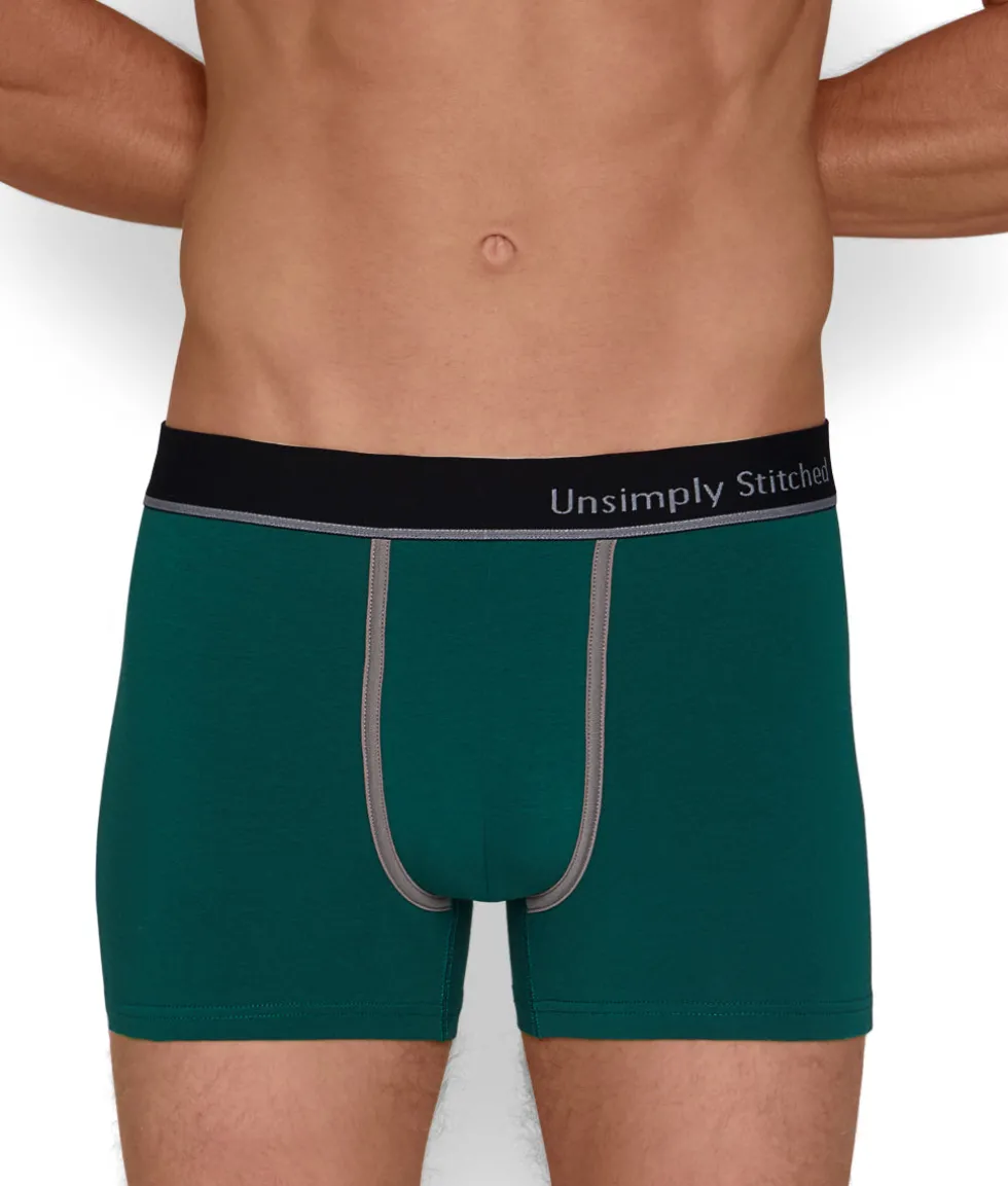 Unsimply Stitched Solid Trunk